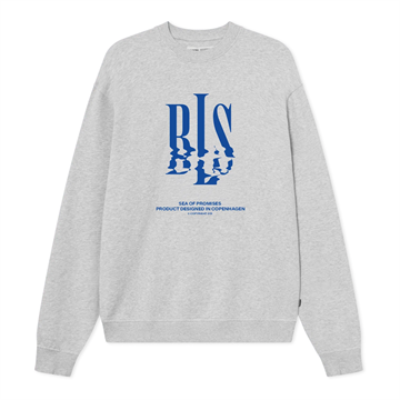 BLS Hafnia North Sea Sweatshirt crewneck Grey melange
